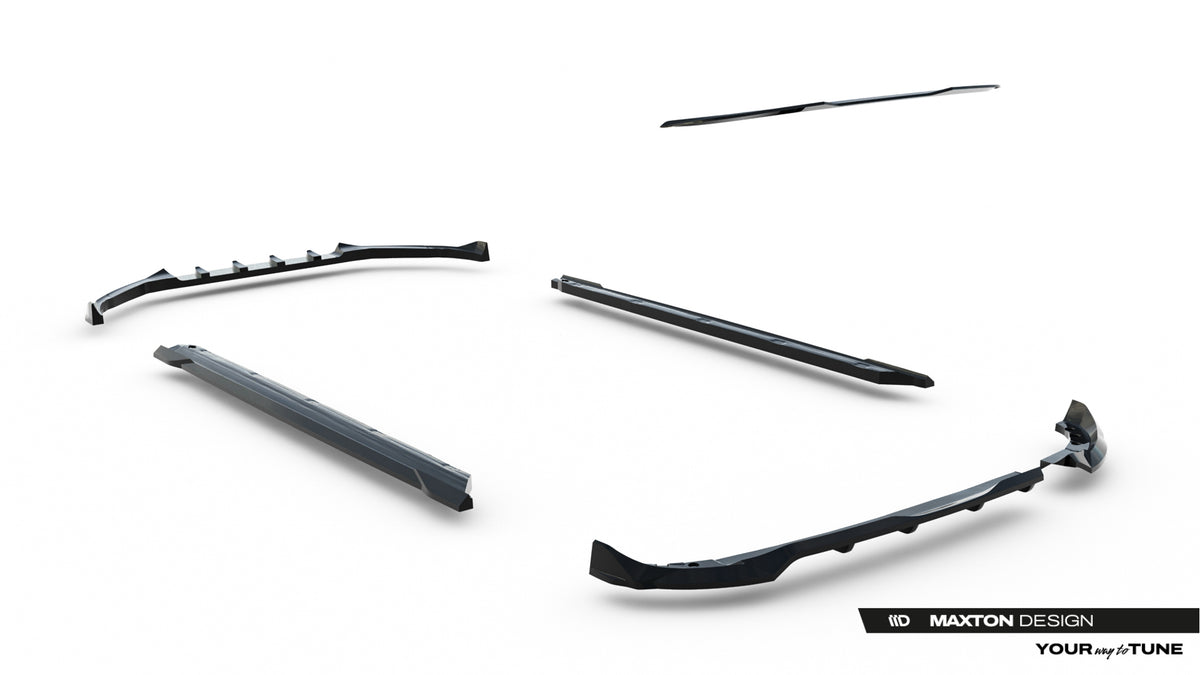 Set of Splitters Opel Corsa F Facelift (Mk6 Facelift)