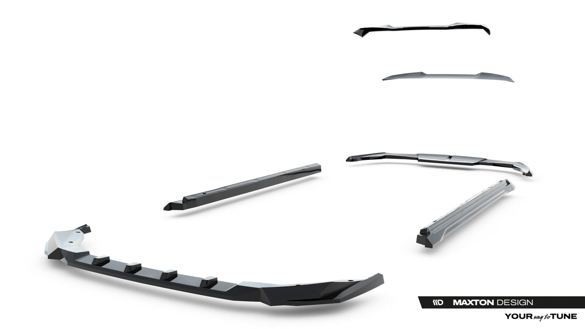 Set of Splitters Peugeot 408 Mk1
