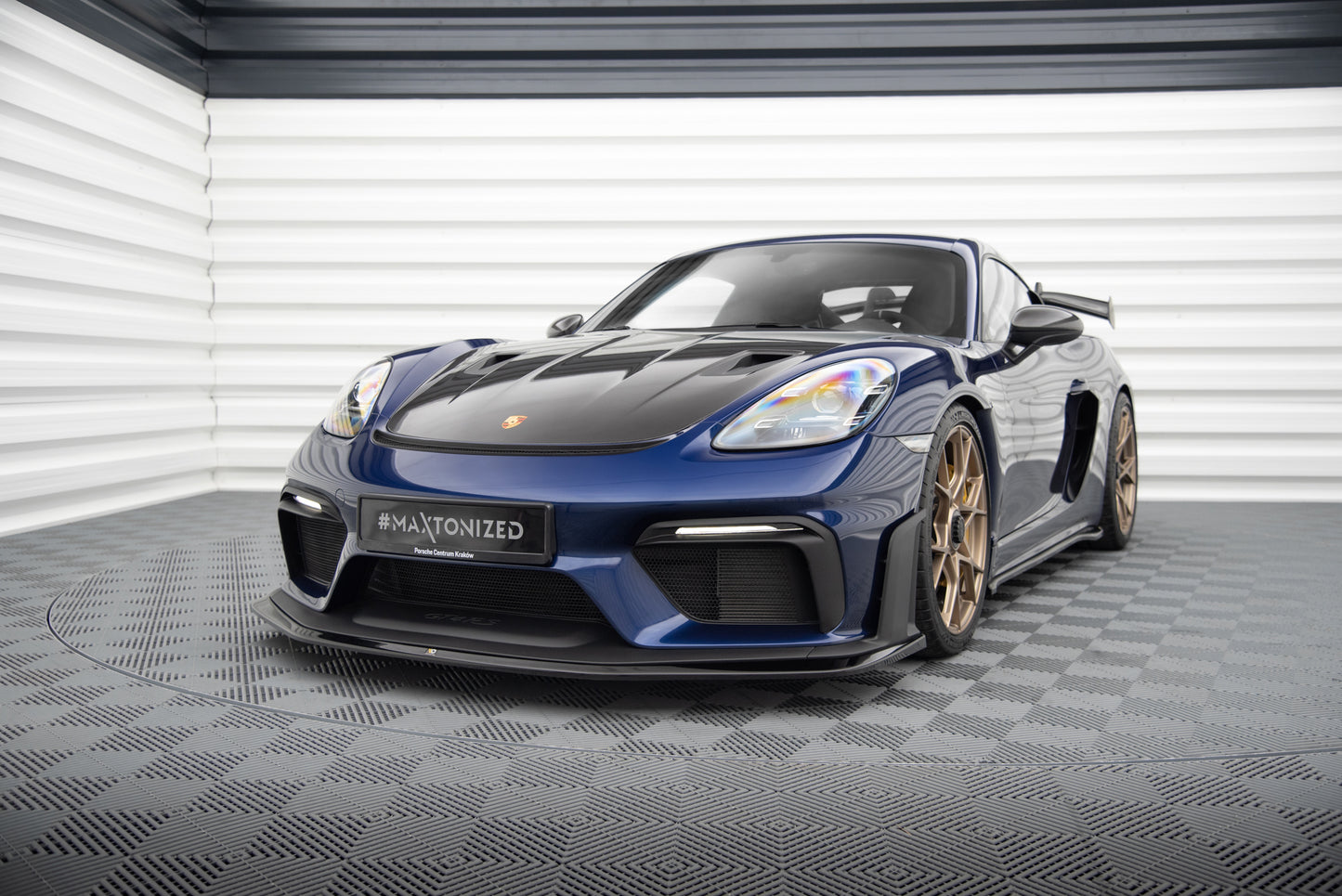 Set of Splitters Porsche 718 Cayman GT4 RS 982c