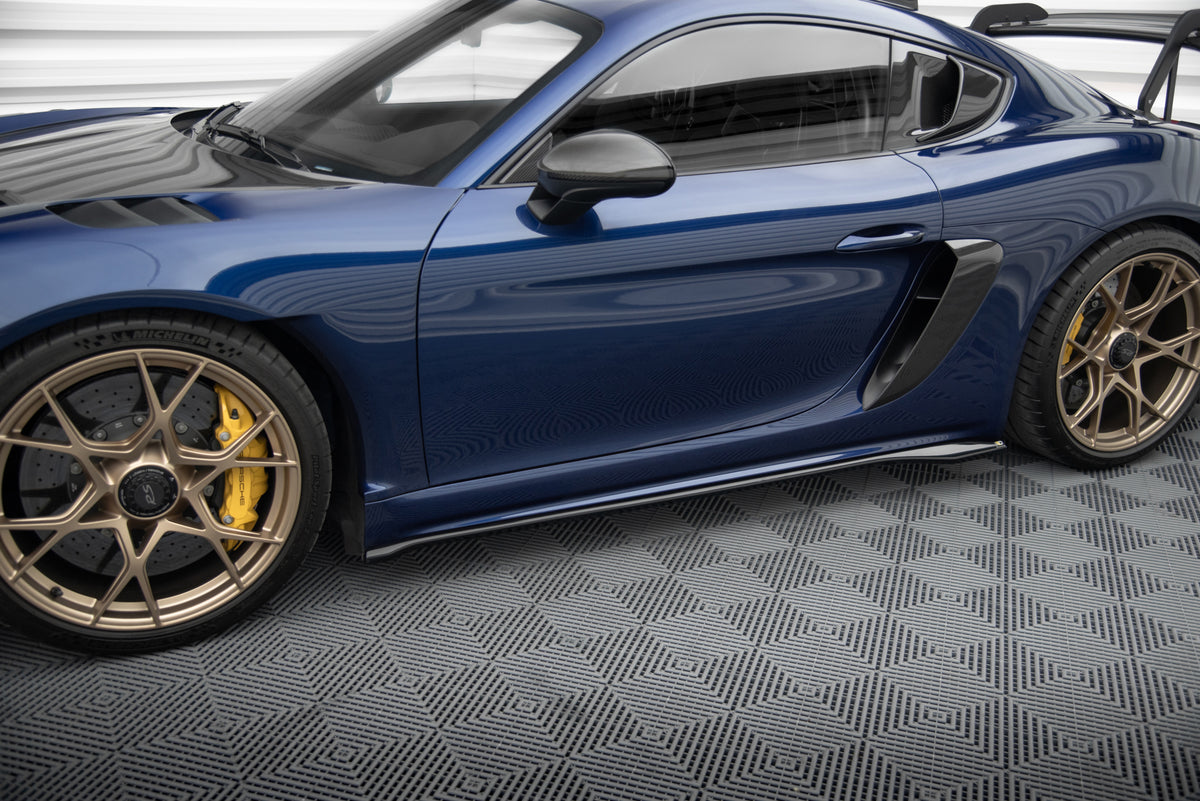 Set of Splitters Porsche 718 Cayman GT4 RS 982c