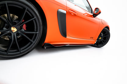 Set of Splitters Porsche 718 Cayman GTS 982c