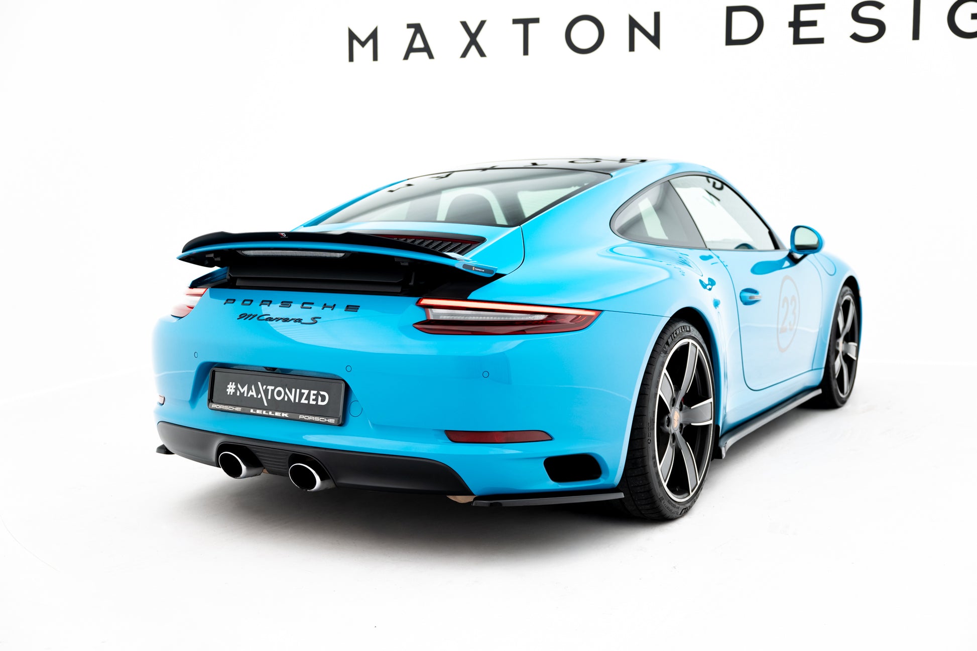 Set of Splitters Porsche 911 Carrera 991 Facelift