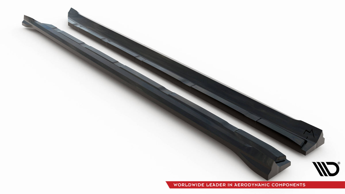 Set of Splitters Porsche Cayenne Sport Design SUV / Coupe  Mk3
