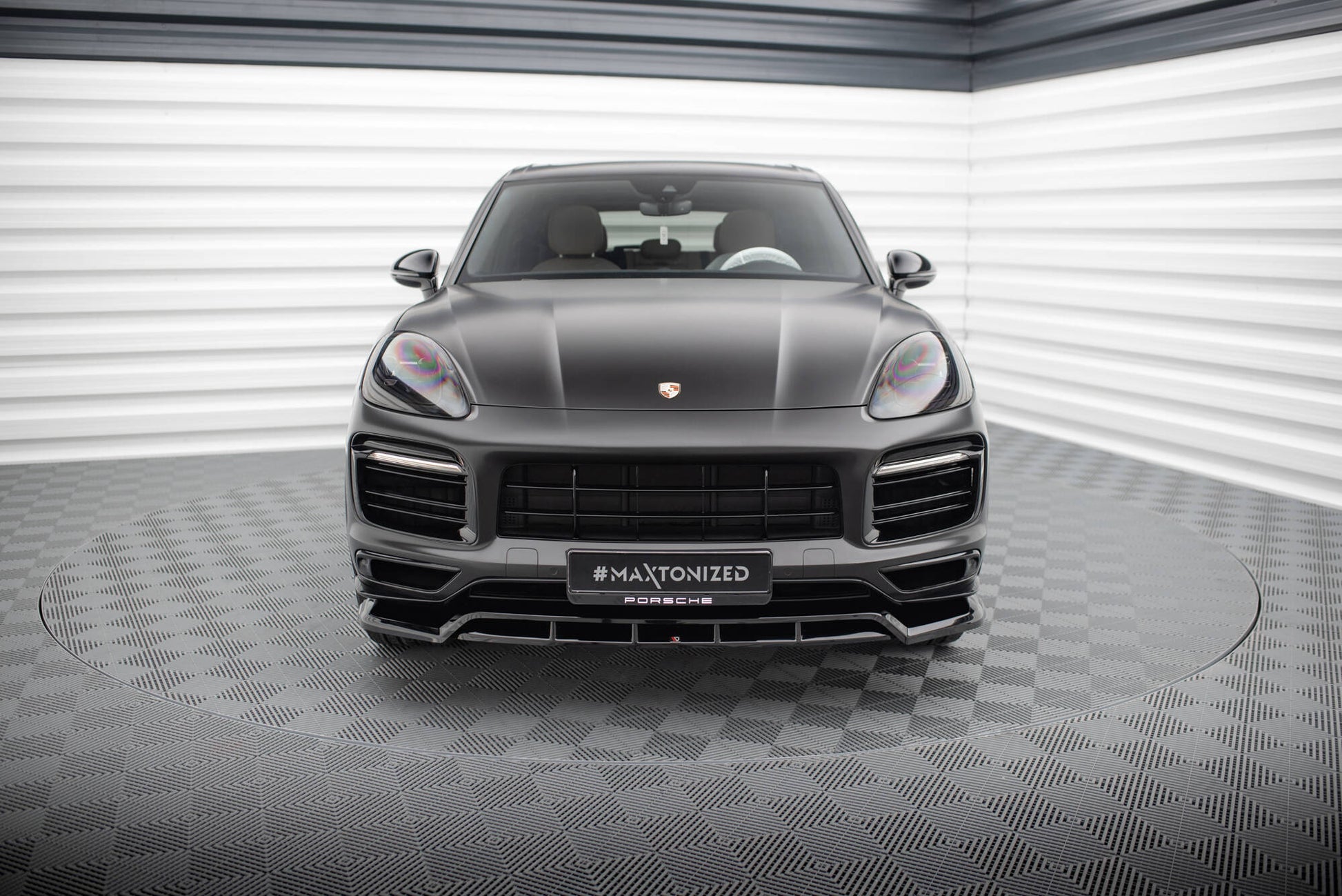 Set of Splitters Porsche Cayenne Sport Design SUV / Coupe  Mk3