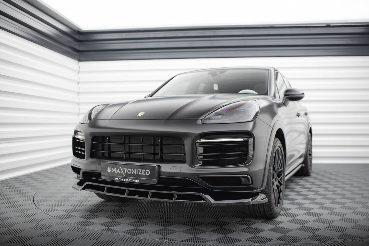Set of Splitters Porsche Cayenne Sport Design SUV / Coupe  Mk3