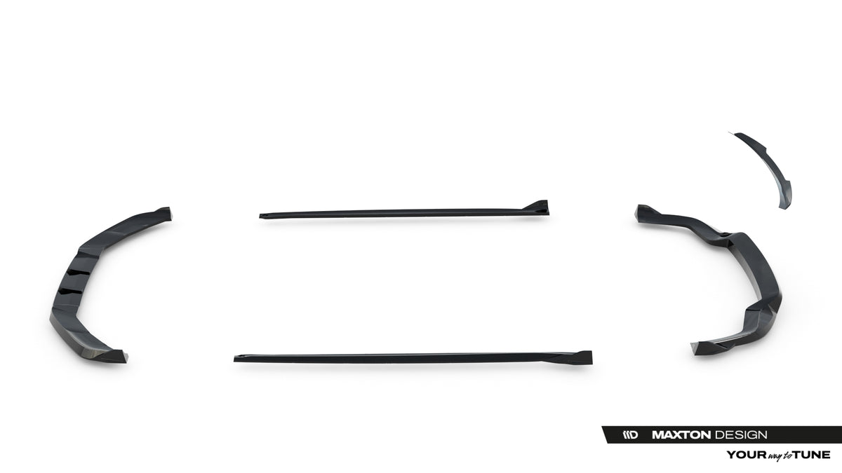 Set of Splitters Porsche Panamera 4 / 4S E-Hybrid / 4 E-Hybrid 972