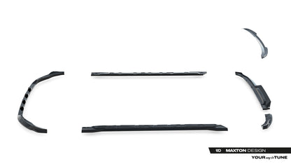 Set of Splitters Renault Clio Mk5 Facelift