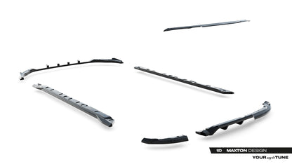 Set of Splitters Renault Clio Mk5 Facelift