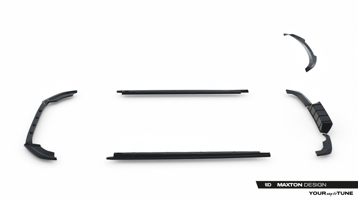 Set of Splitters Seat Ibiza FR/ Standard Mk5