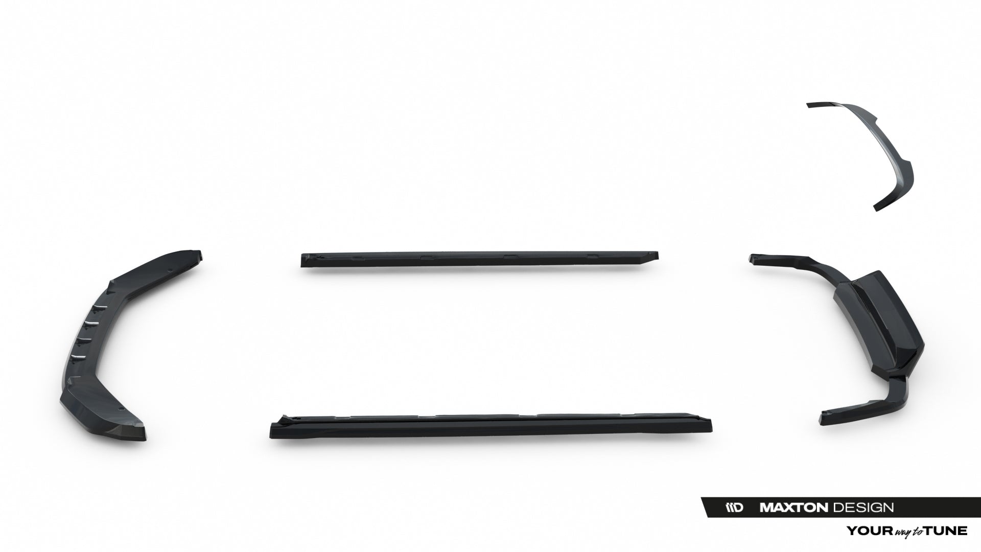 Set of Splitters Skoda Kodiaq RS Mk1 Facelift