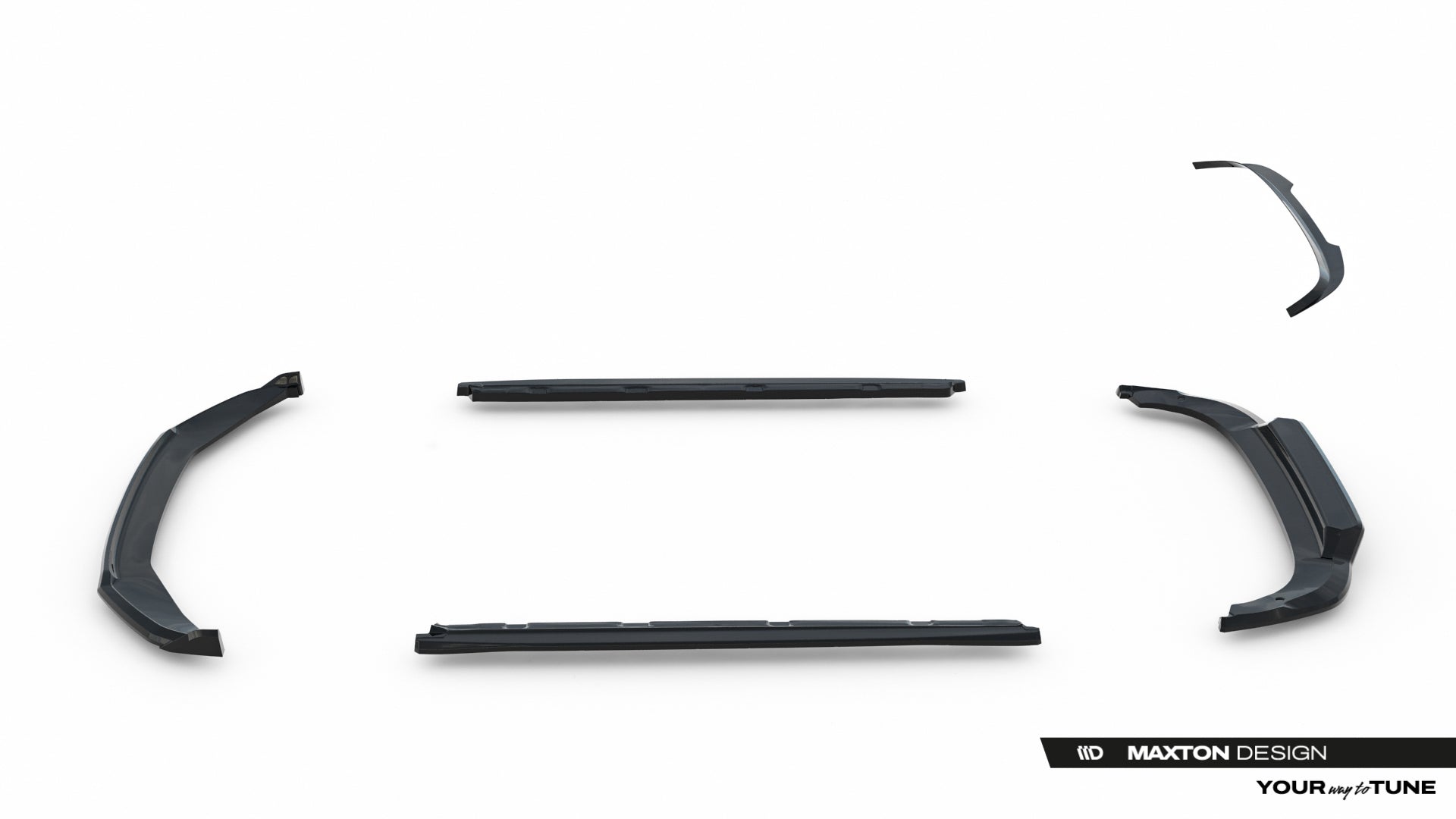 Set of Splitters Skoda Kodiaq Sportline Mk1 Facelift