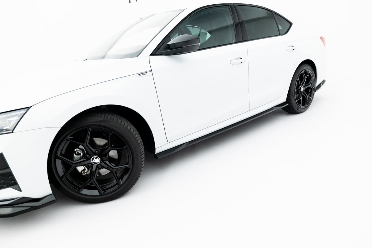 Set of Splitters Skoda Octavia Sportline Liftback / Combi Mk4 Facelift