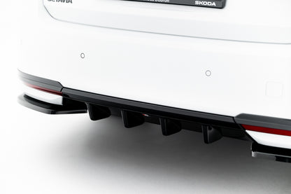 Set of Splitters Skoda Octavia Sportline Liftback / Combi Mk4 Facelift