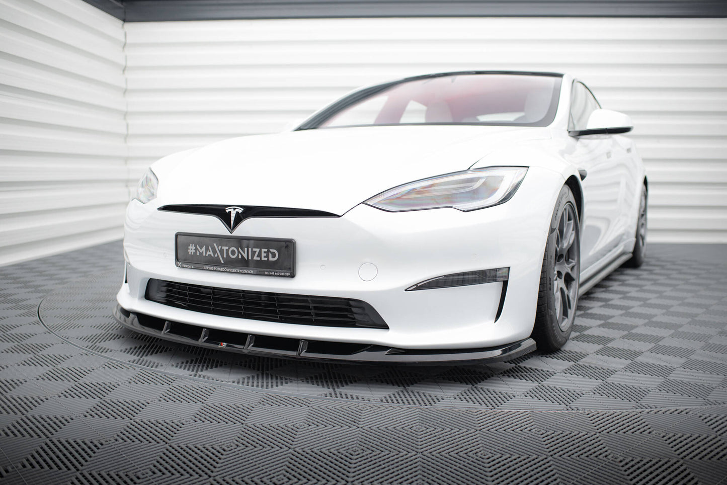 Set of Splitters Tesla Model S Plaid Mk1 Facelift