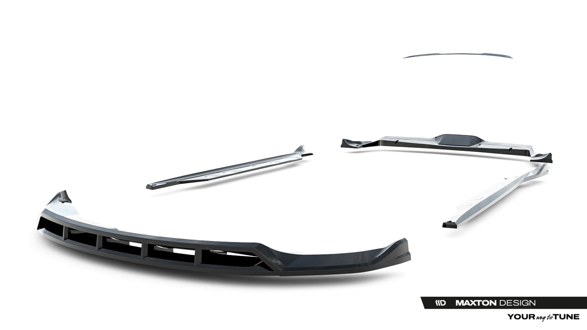 Set of Splitters Tesla Model X Mk1 Facelift