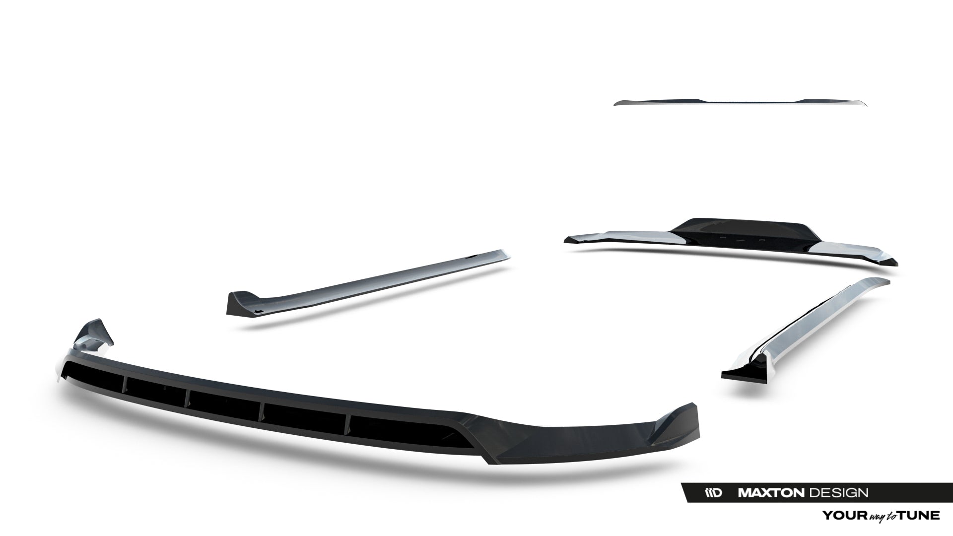 Set of Splitters Tesla Model Y Premium Mk1 Facelift