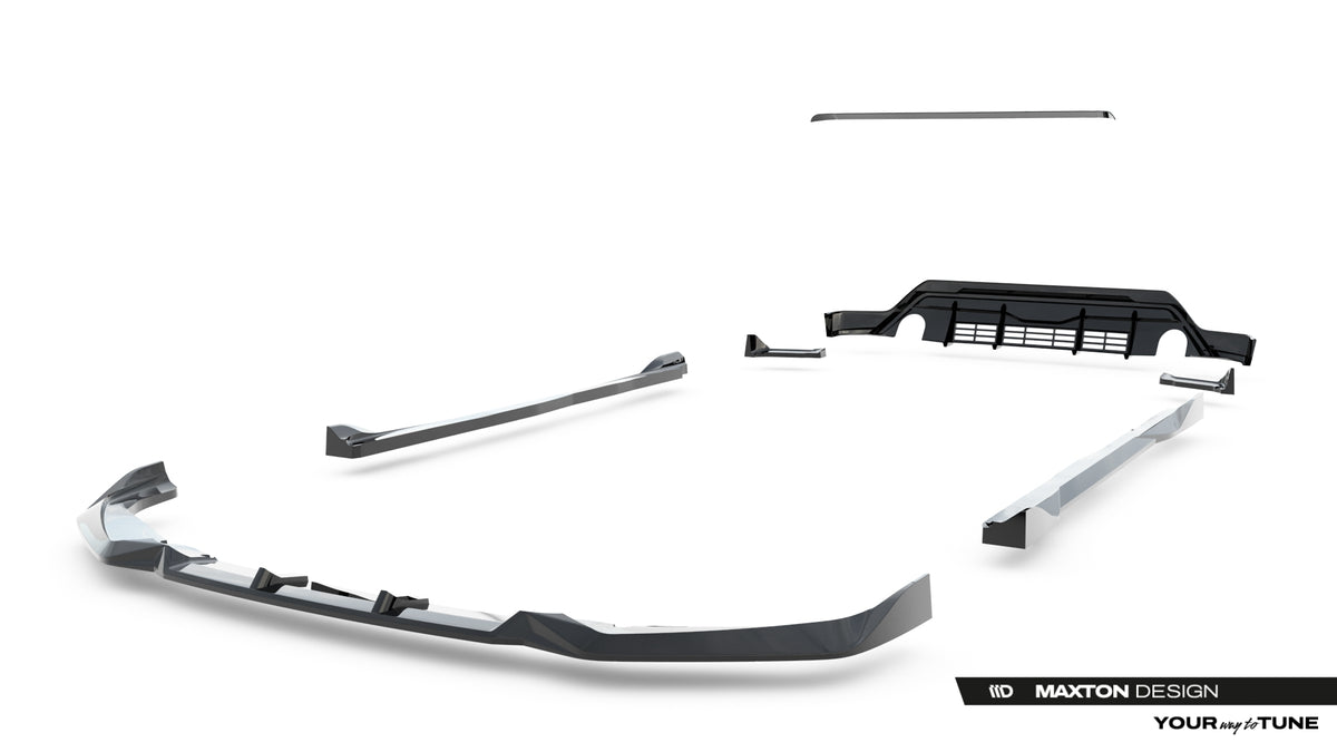 Set of Splitters Toyota GR Yaris Mk4 Facelift