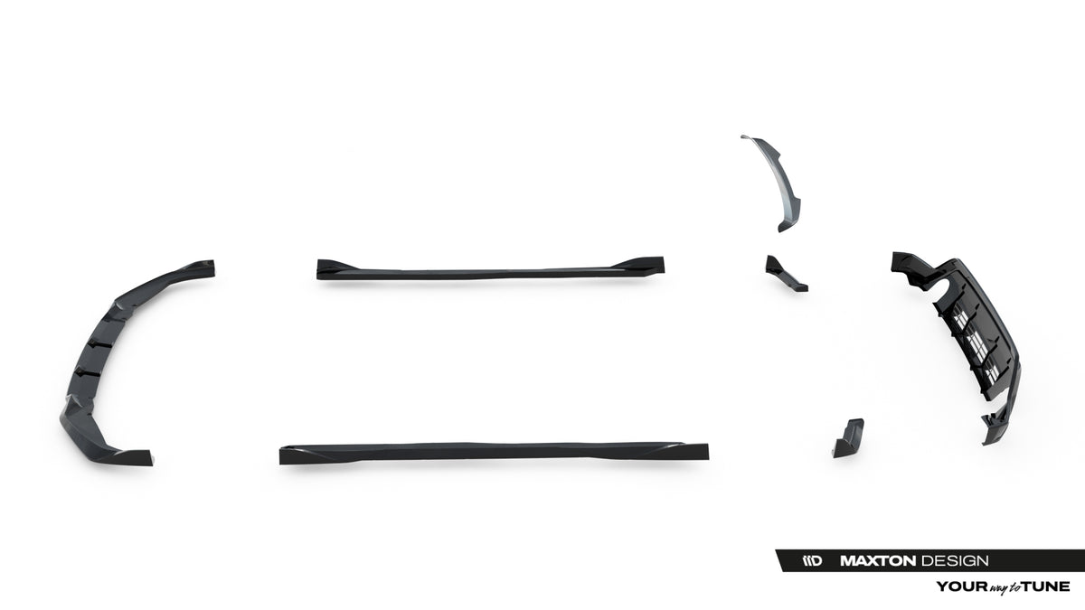 Set of Splitters Toyota GR Yaris Mk4 Facelift