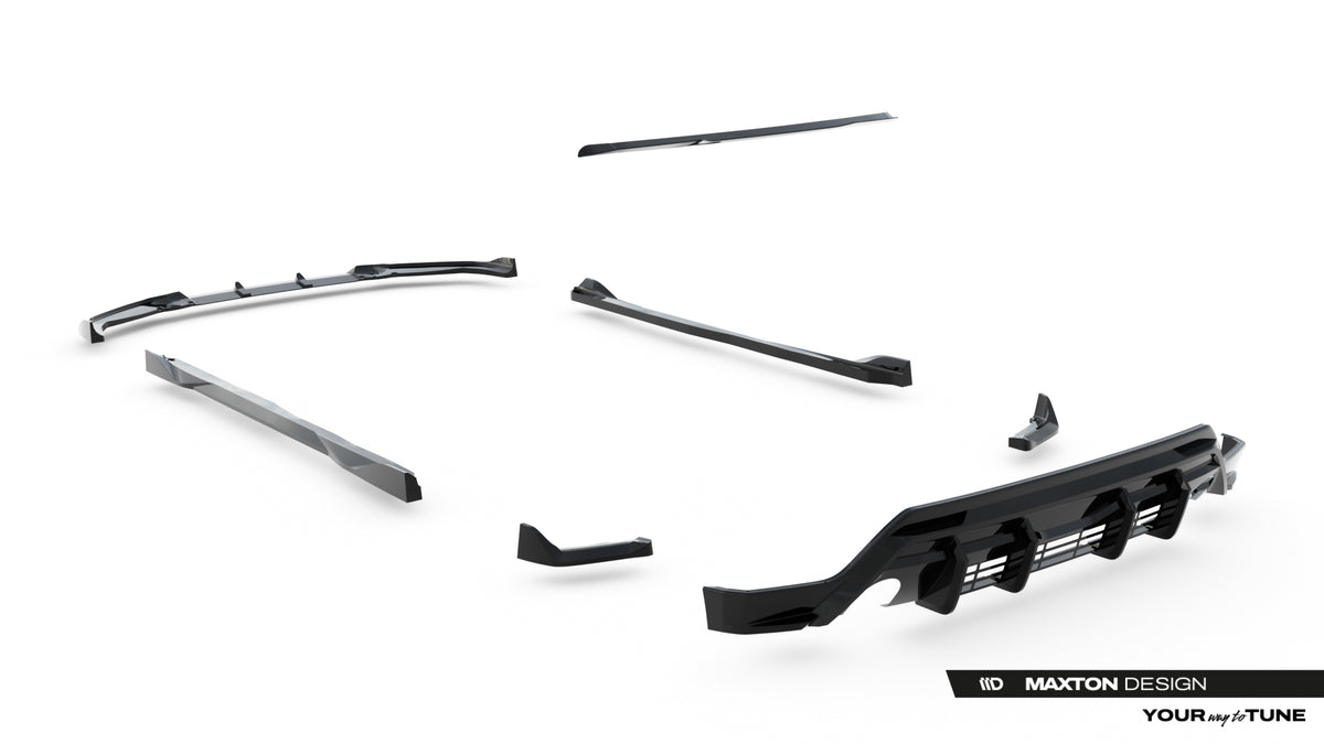 Set of Splitters Toyota GR Yaris Mk4 Facelift