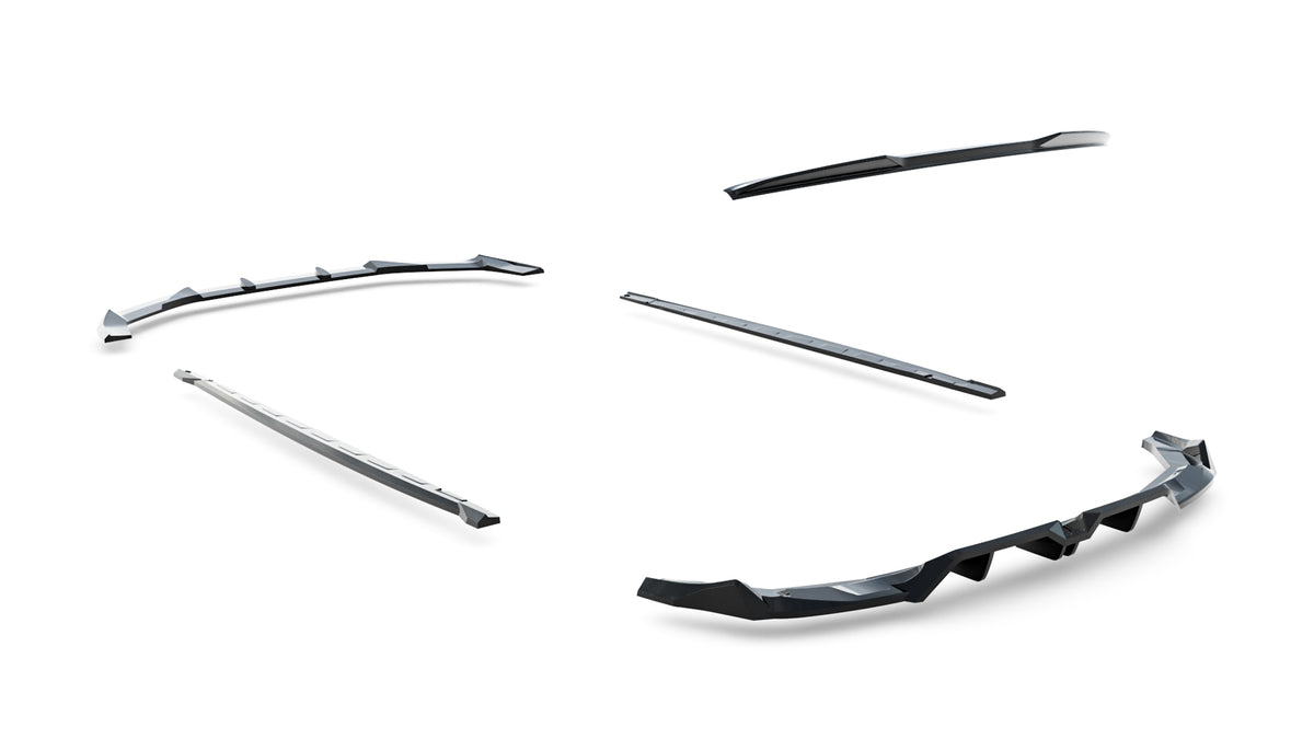 Set of Splitters V.1 Audi RS3 Sportback 8Y Facelift