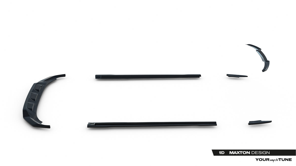 Set of Splitters V.1 Audi SQ7 Mk2 4M Facelift