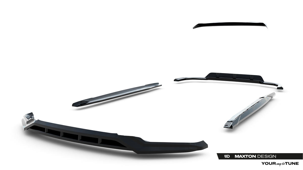 Set of Splitters V.1 BMW X5 M-Pack G05 Facelift