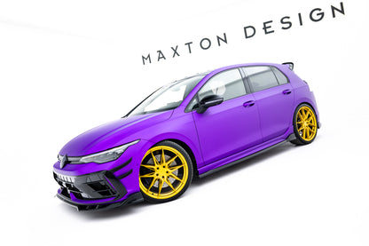Set of Splitters V.1 Volkswagen Golf R Hatchback Mk8 Facelift