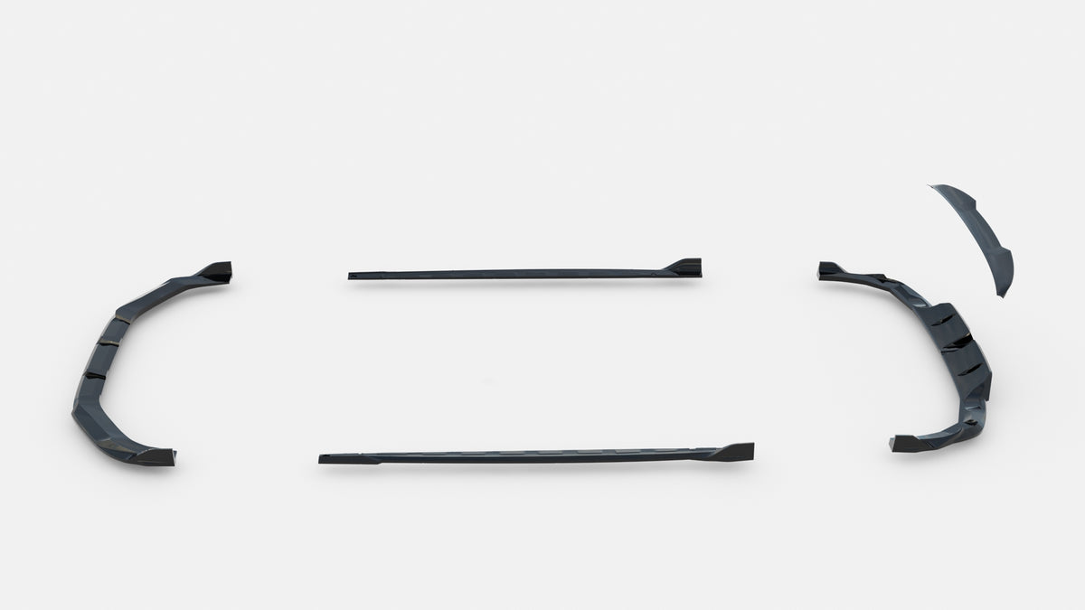 Set of Splitters V.2 Audi RS3 Sedan 8Y Facelift
