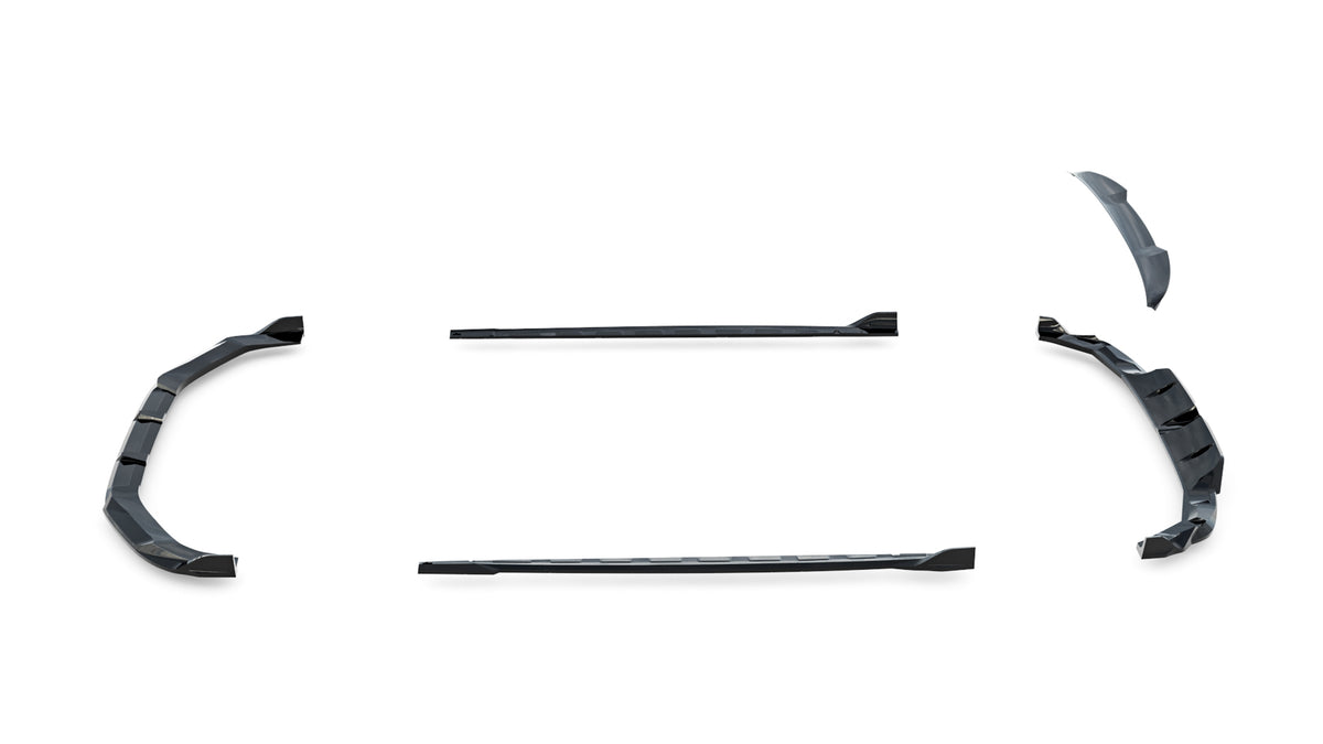 Set of Splitters V.2 Audi RS3 Sportback 8Y Facelift