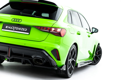 Set of Splitters V.2 Audi RS3 Sportback 8Y Facelift