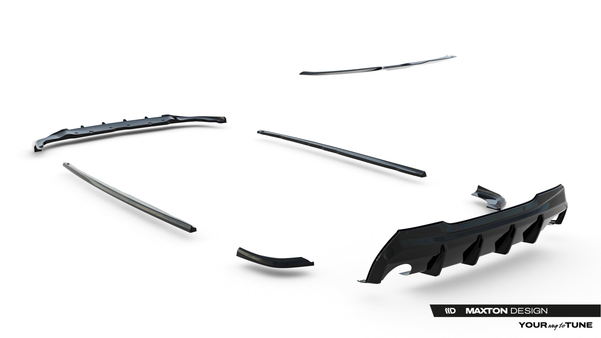 Set of Splitters V.2 BMW M135i F40