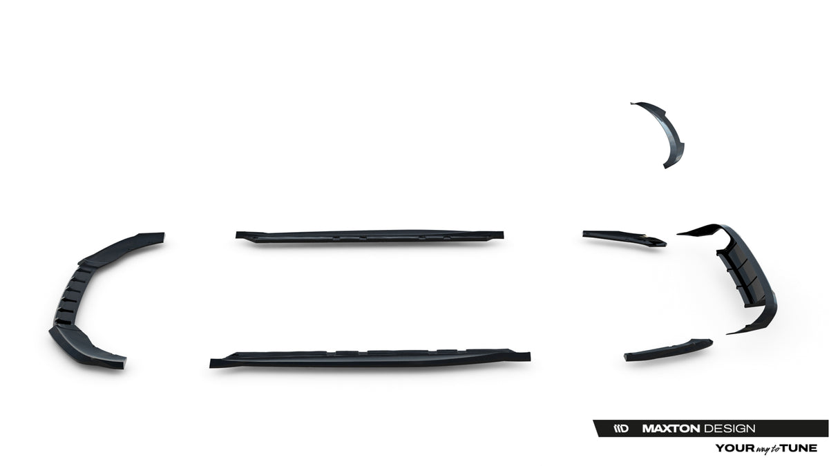 Set of Splitters V.2 Cupra Leon ST Mk1 Facelift