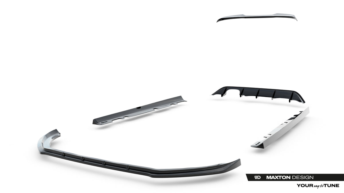 Set of Splitters V.2 Ford Fiesta ST Mk8 Facelift