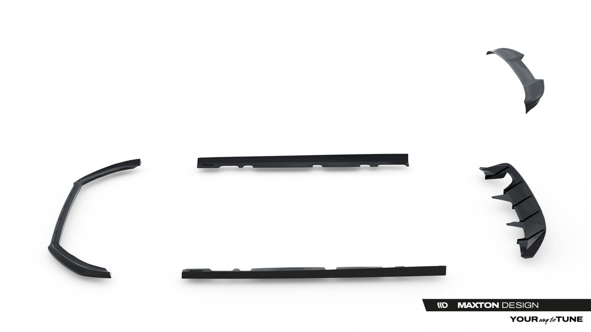 Set of Splitters V.2 Ford Fiesta ST Mk8 Facelift
