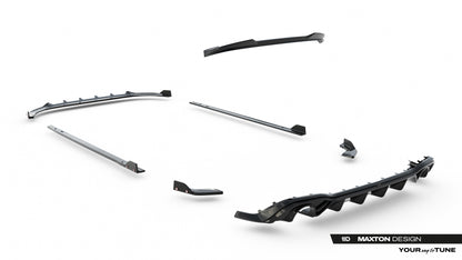 Set of Splitters V.2 Volkswagen Golf GTI Mk8 Facelift