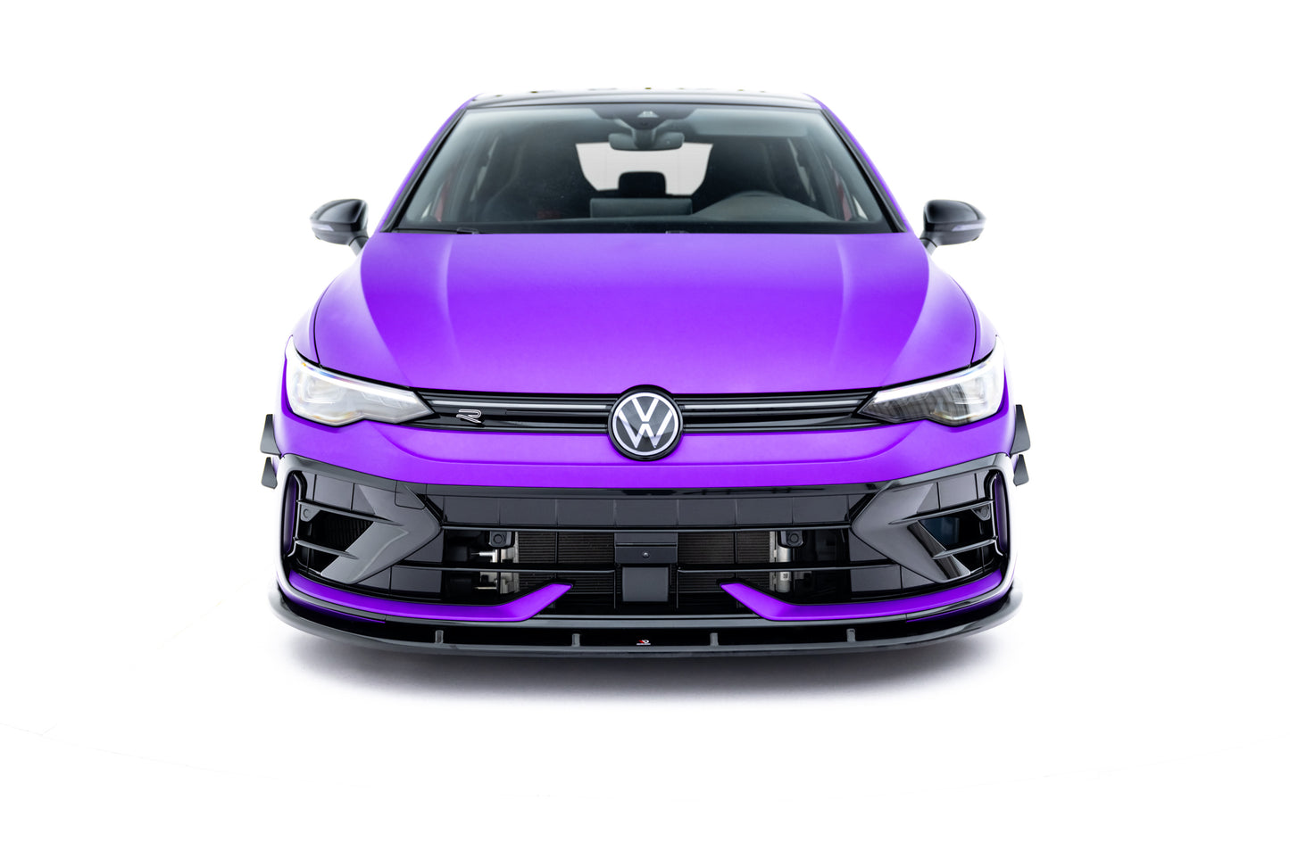 Set of Splitters V.2 Volkswagen Golf R Hatchback Mk8 Facelift