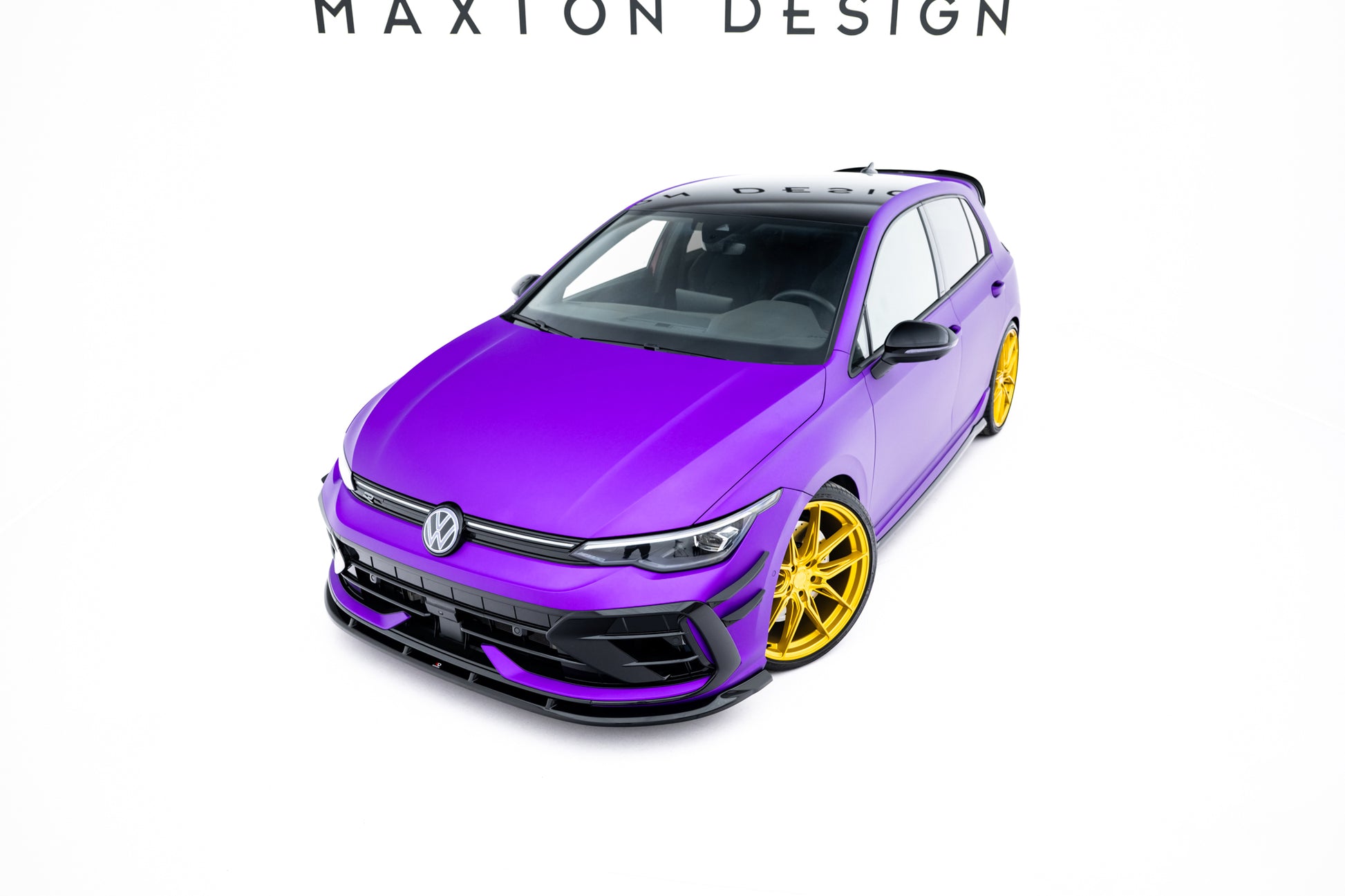 Set of Splitters V.2 Volkswagen Golf R Hatchback Mk8 Facelift