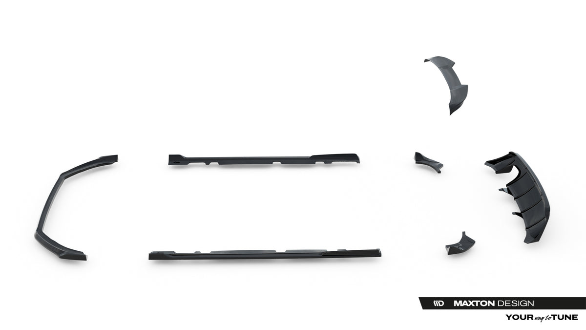 Set of Splitters V.3 Ford Fiesta ST Mk8 Facelift