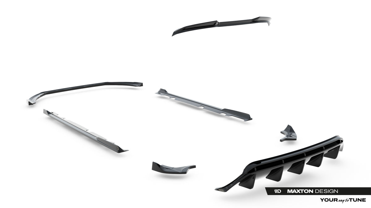 Set of Splitters V.3 Ford Fiesta ST Mk8 Facelift