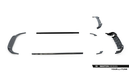 Set of Splitters V.3 Volkswagen Golf GTI Mk8 Facelift