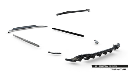 Set of Splitters V.3 Volkswagen Golf GTI Mk8 Facelift