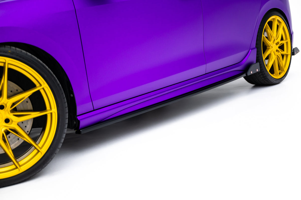 Set of Splitters V.3 Volkswagen Golf R Hatchback Mk8 Facelift