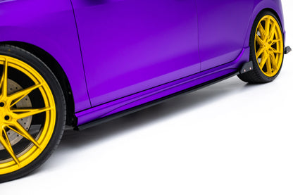 Set of Splitters V.3 Volkswagen Golf R Hatchback Mk8 Facelift