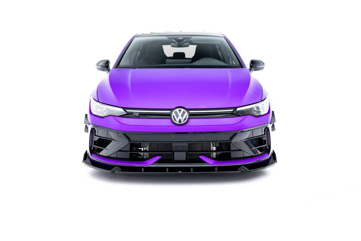 Set of Splitters V.3 Volkswagen Golf R Hatchback Mk8 Facelift