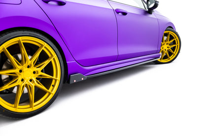 Set of Splitters V.3 Volkswagen Golf R Hatchback Mk8 Facelift