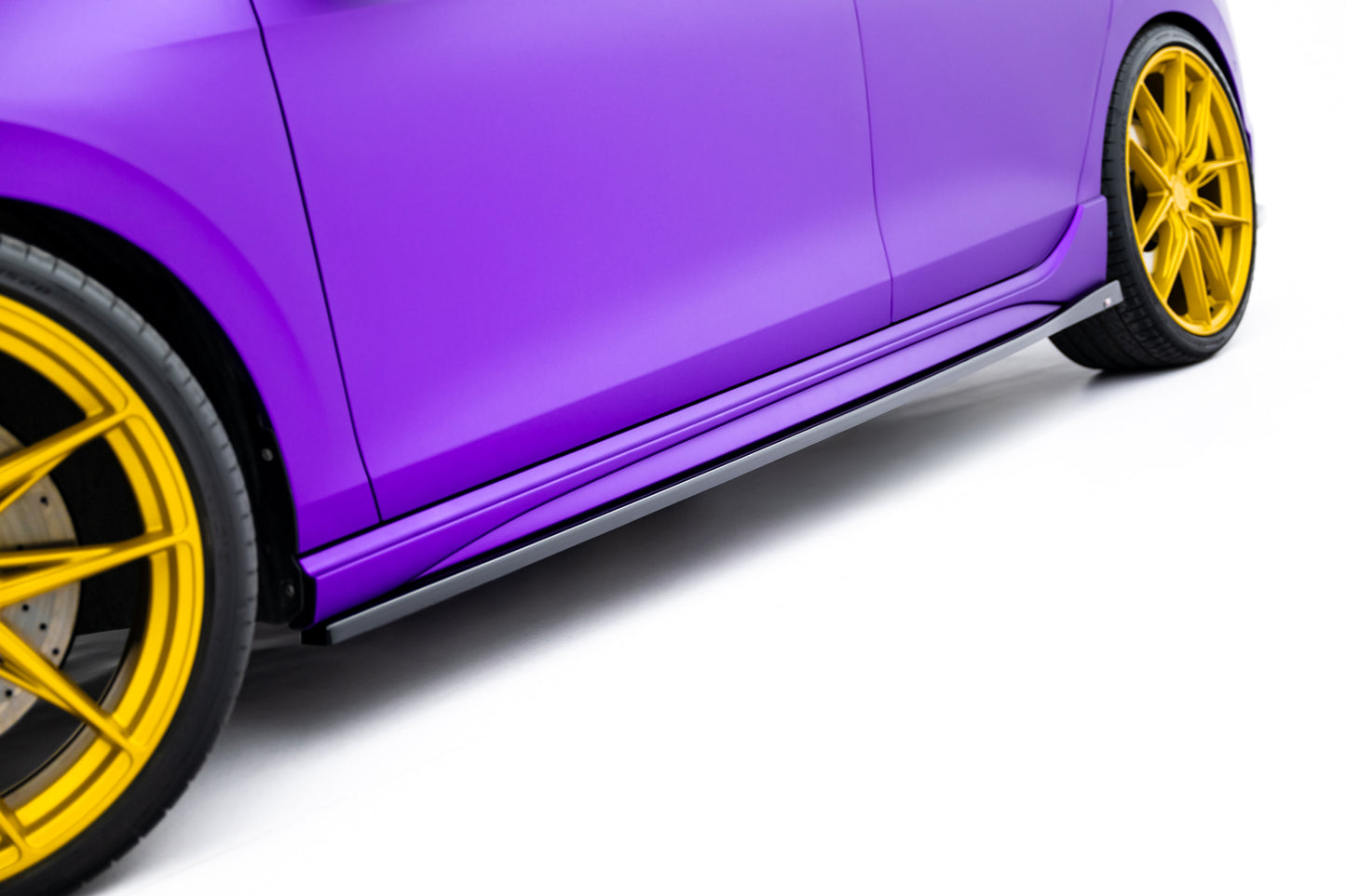 Set of Splitters V.5 Volkswagen Golf R Hatchback Mk8 Facelift