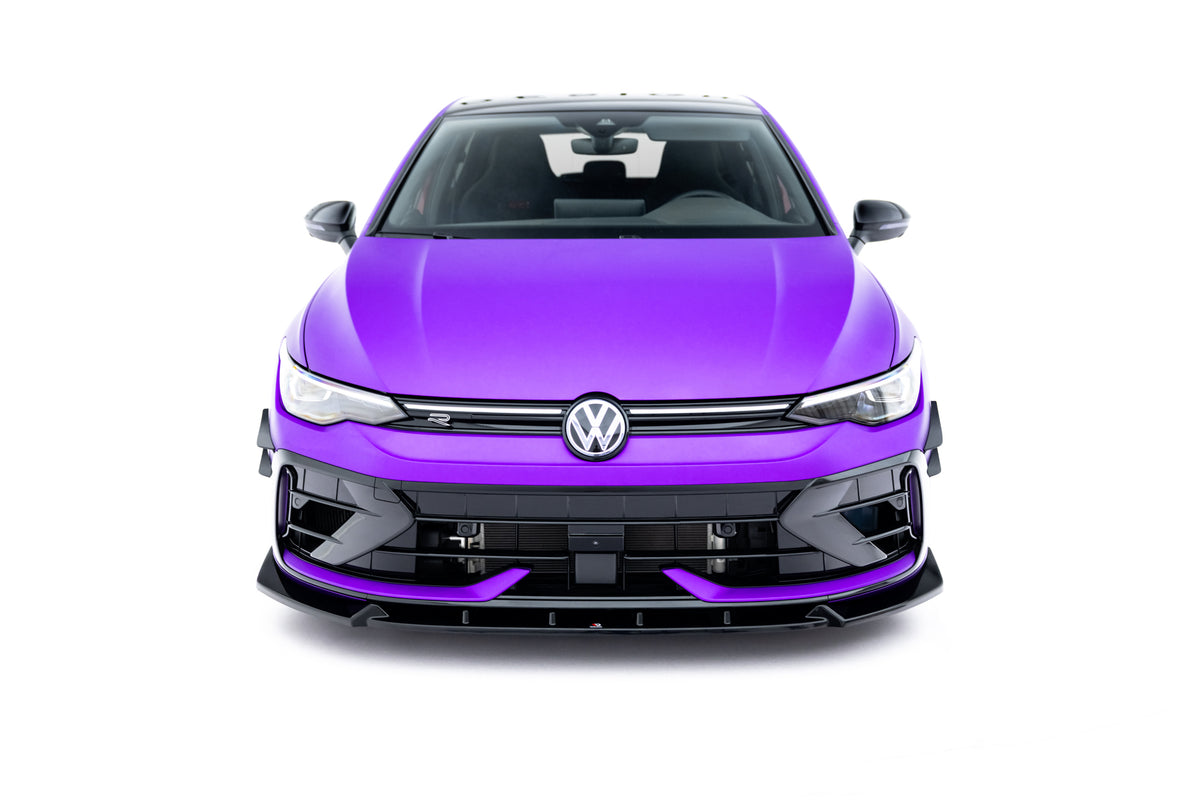 Set of Splitters V.5 Volkswagen Golf R Hatchback Mk8 Facelift