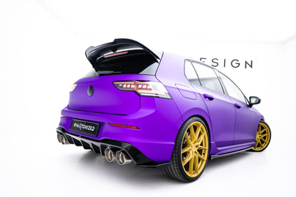 Set of Splitters V.5 Volkswagen Golf R Hatchback Mk8 Facelift