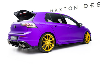 Set of Splitters V.6 Volkswagen Golf R Hatchback Mk8 Facelift