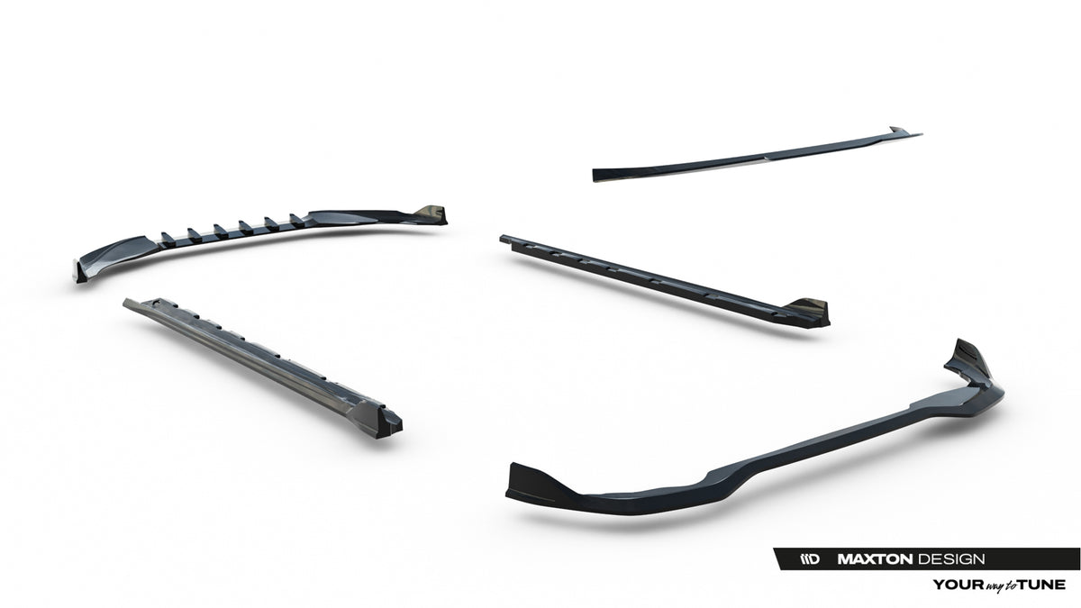 Set of Splitters Volkswagen Golf Hatchback Mk8 Facelift